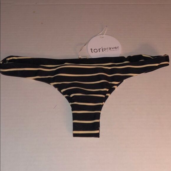 Tori Praver Shanti Bikini Bottom in Mumbai nwt - Picture 3 of 7